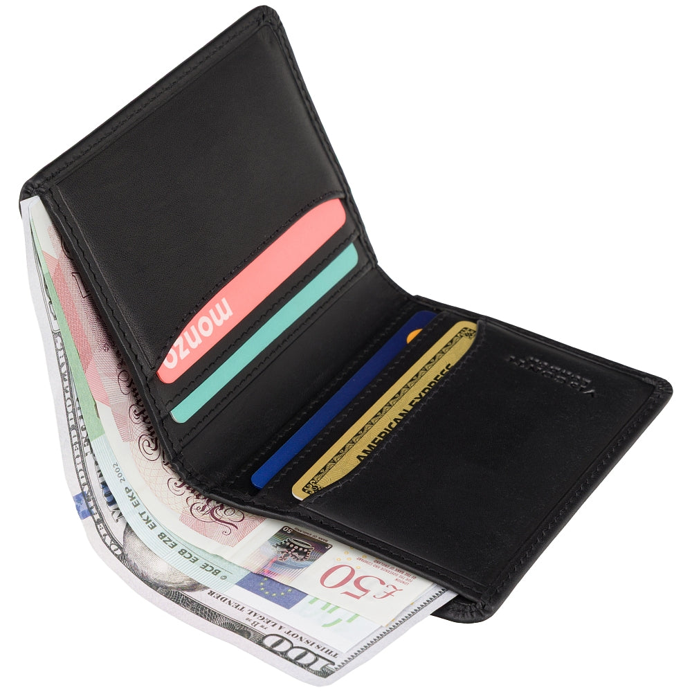 Fabio Leather Wallet – Black