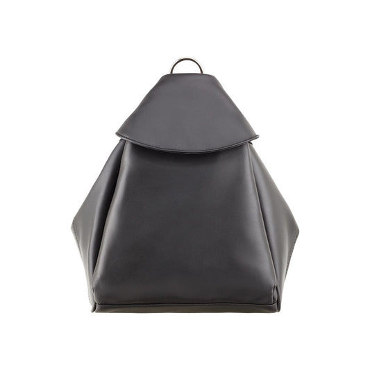 Abbie Leather Backpack – Black