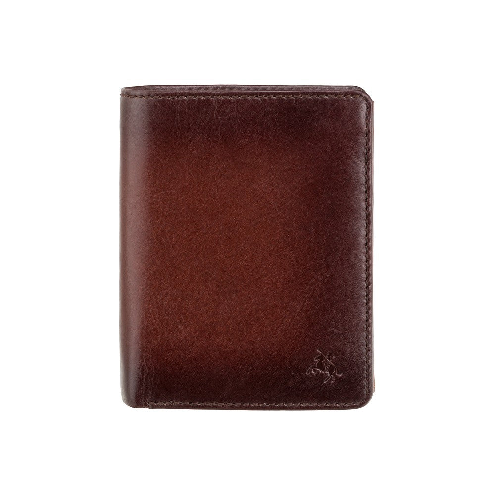 Hector Leather Wallet – Brown/Tan