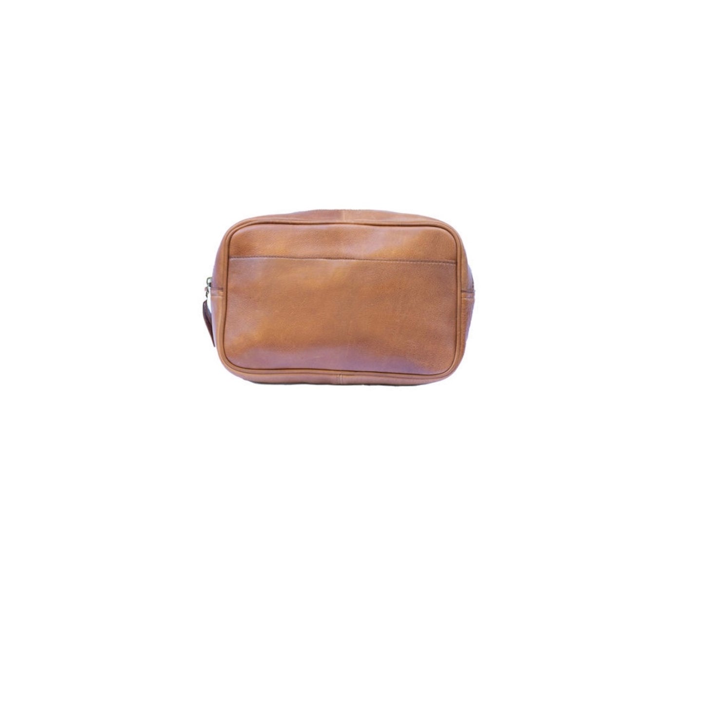 Walnut Zip Top Wash Bag