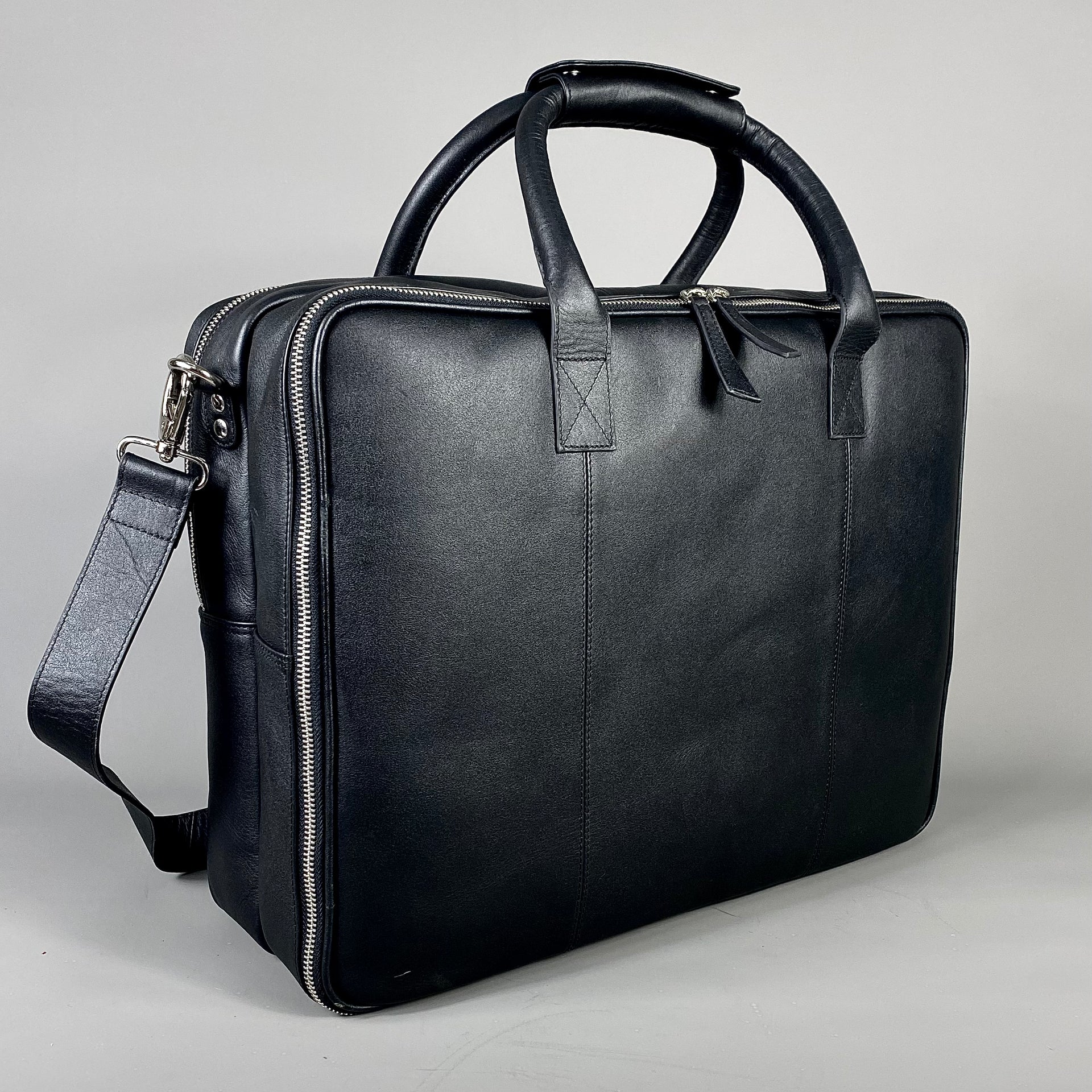 Leather laptop carry bag best sale