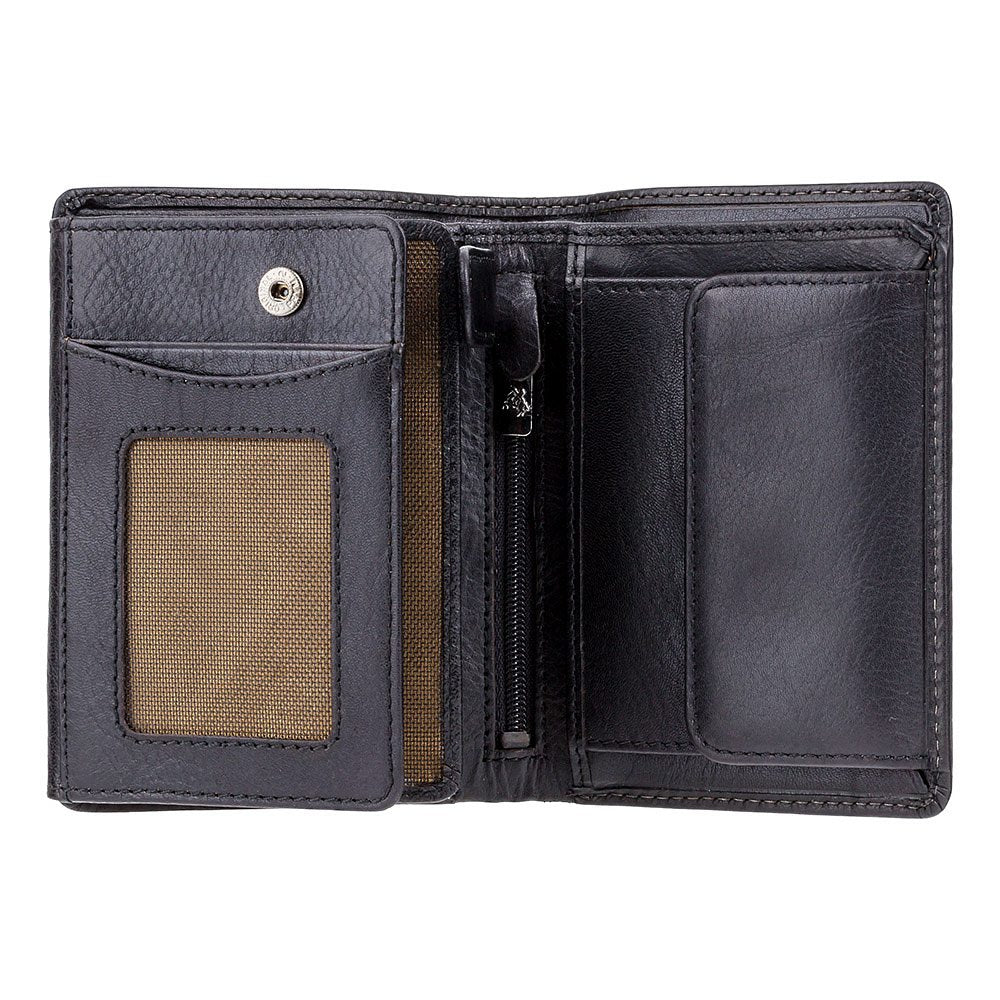 Lucca Leather Wallet – Black