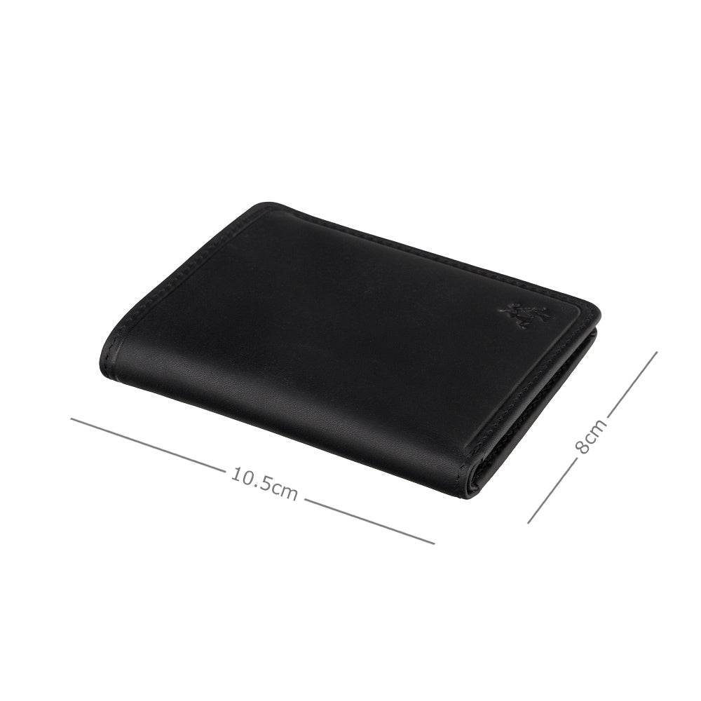 Fabio Leather Wallet – Black