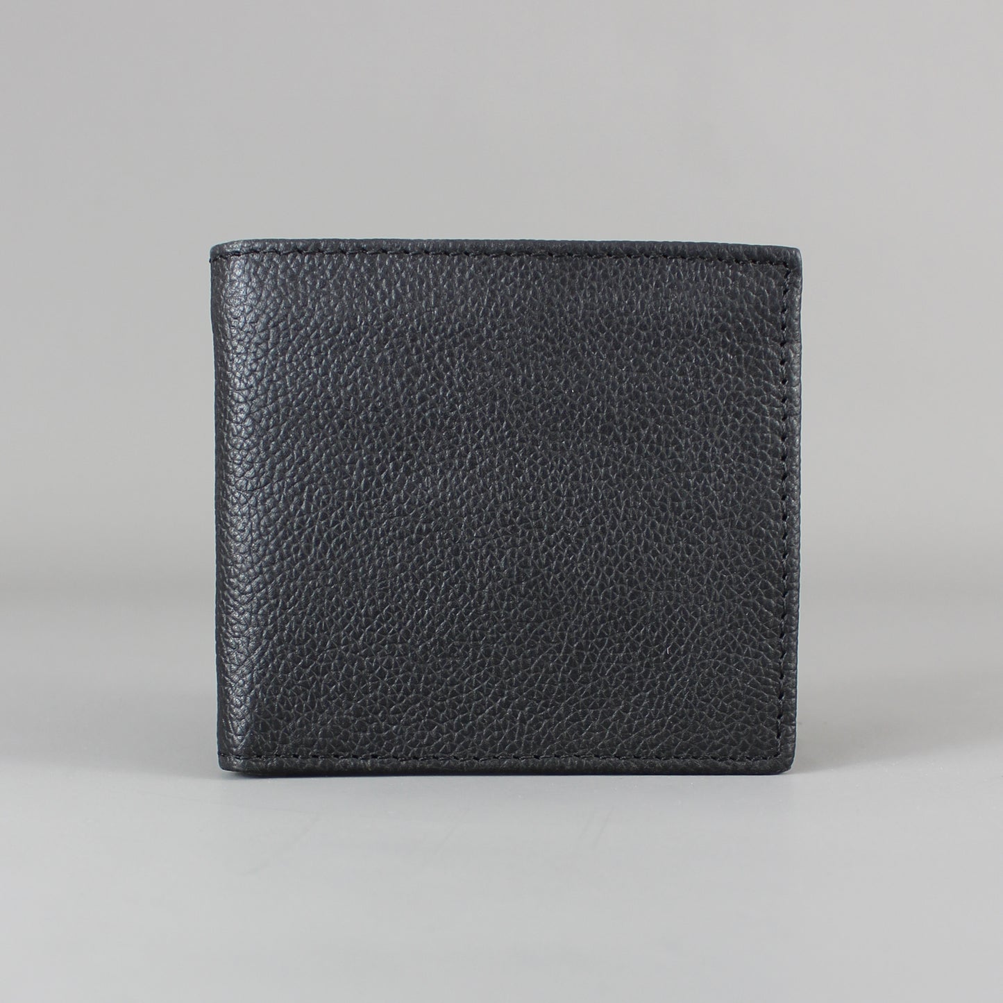 LeatherCo Black Leather Wallet And Card Holder