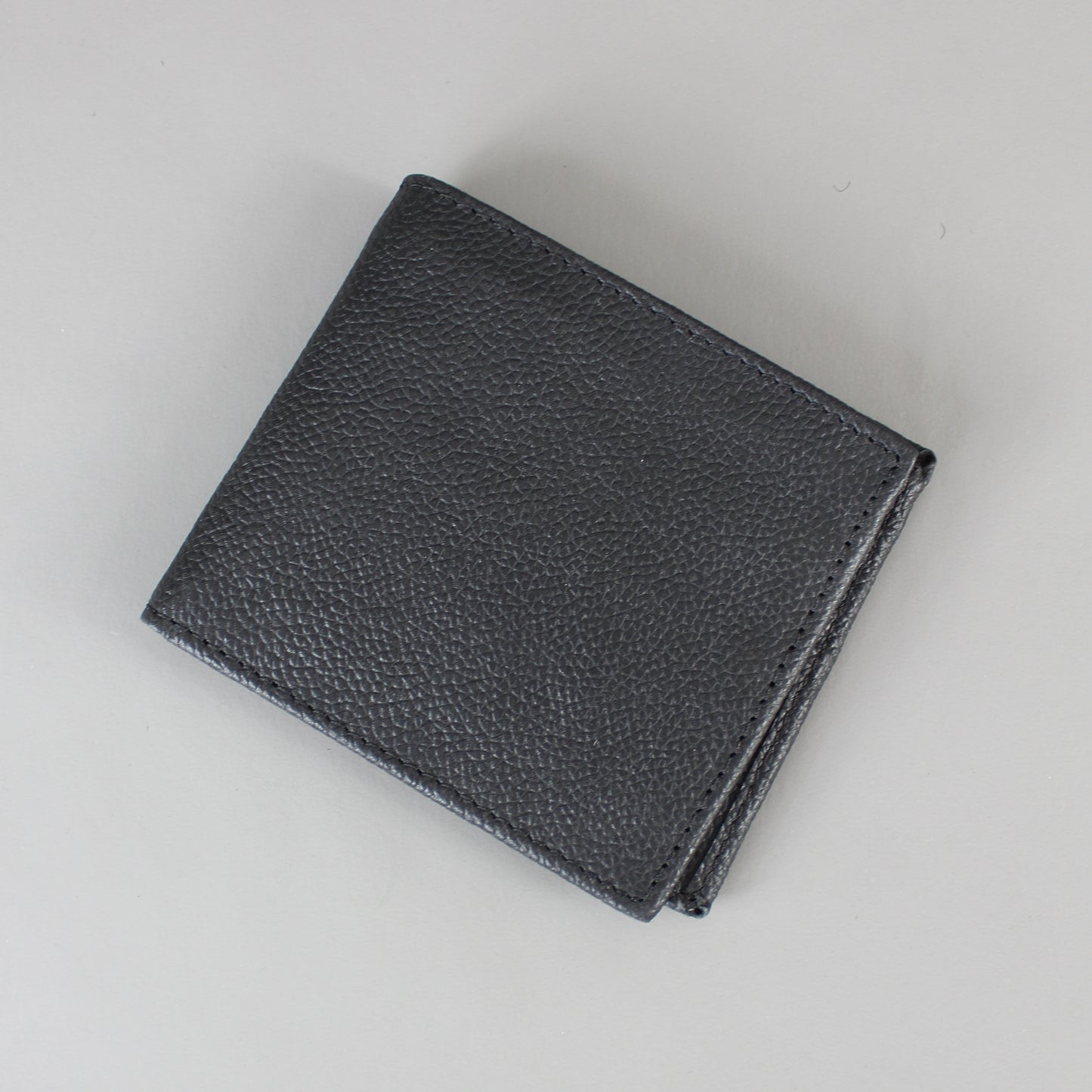 LeatherCo Black Leather Wallet And Card Holder